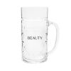 18 oz. PC Plastic Beer Mug With Handle