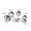 10Pcs Stainless Steel Measuring Spoons Set