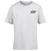 Youth White Short-Sleeved T-shirt