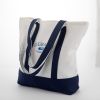 12 oz. Cotton Canvas Boat Grocery Shopping Bag