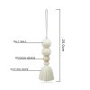 Car Essential Oil Tassel Diffuser With Felt Ball