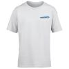 Youth White Short-Sleeved T-shirt