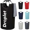 Large Collapsible Laundry Hamper With Handle