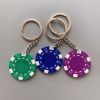 Poker Chip Keychain