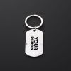 Personalized Engraved Stainless Steel Keychain