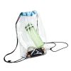 Printed Waterproof Clear Drawstring Bag