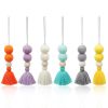 Car Essential Oil Tassel Diffuser With Felt Ball