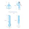 Baby Nail Clippers Scissors Hair Comb Care Kit