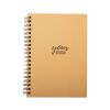 Hardcover Spiral Noteook With Glitter Ballpoint Pen