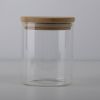 Glass Jar With Bamboo Lid