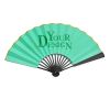 Glow Disco Folding Hand Fan