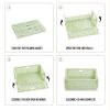 Medium Folding Plastic Storage Basket