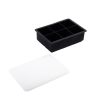 6 Grids Ice Cube Tray With Lid