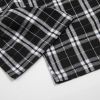 Plaid Drawstring Lounge Pants