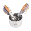 10Pcs Stainless Steel Measuring Spoons Set