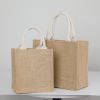 Reusable Jute Burlap Tote Bag