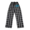 Plaid Drawstring Lounge Pants