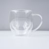 8 oz. Clear Double Wall Glass Coffee Cup
