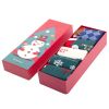 5 Pcs Christmas Socks With Gift Box