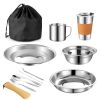 Stainless Steel Camping Dish Set