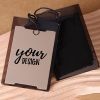Custom PVC Paper Hang Tag