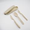 Wheat Straw Knife Fork Spoon Set