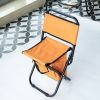 Outdoor Folding Stool With Storage Bag