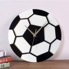Silent Football Wall Clock