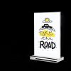 A4 T Shaped Acrylic Sign Holder