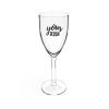 8 oz. Promotional Plastic Wine Glass