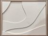 3D Abstract Wall Painting and Wall Art Carved Geometric Modern Texture Hand Painting Home Decor Luxury