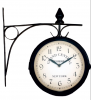 Double side Outdoor Wall Clock for garden