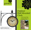 Double side Outdoor Wall Clock for garden