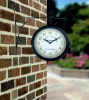 Double side Outdoor Wall Clock for garden