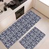 Factory direct sell 2 pcs  Pu non-slip customized   kitchen mats