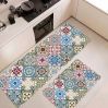 2 pcs of Persian patterns of anti-fatigue kitchen mats