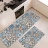 2 pcs of Persian patterns of anti-fatigue kitchen mats