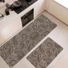 Factory direct sell 2 pcs  Pu non-slip customized   kitchen mats