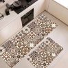 2 pcs of Persian patterns of anti-fatigue kitchen mats