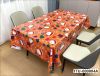  Rectangle Disposable Plastic Tablecloth for Christmas holiday ,Picnic, Birthday, BBQ, Party, Wedding (Black, Rectangle, 54in. X108in.)