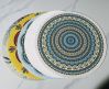 Vinyl Placemat Waterproof Pu Leather Heat Resistant Dining Table placemat Decor Fall Kitchen Table Mats Indoor Outdoor
