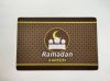 Ramadan pvc water-proof heat-resistance placemats for home hotel coffee dining use