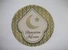 Ramadan heat resistance round 38 cm coffee Dining table mat 