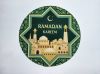 Ramadan heat resistance round 38 cm coffee Dining table mat 