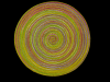  round fringed placemat set of 6  summer hot selling of round classic 38cm  heat resistance woven  placemats 