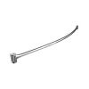 FROST CURVED STEEL SHOWER ROD