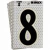BRADY 3" SELF ADHESIVE NUMBER 8