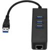 SANOXY 3 PORTS USB 3.0 HUB GIGAB