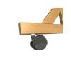CASTERS FOR WOOD FRAME...