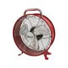 12" DECORATIVE METAL DRUM FAN, 4